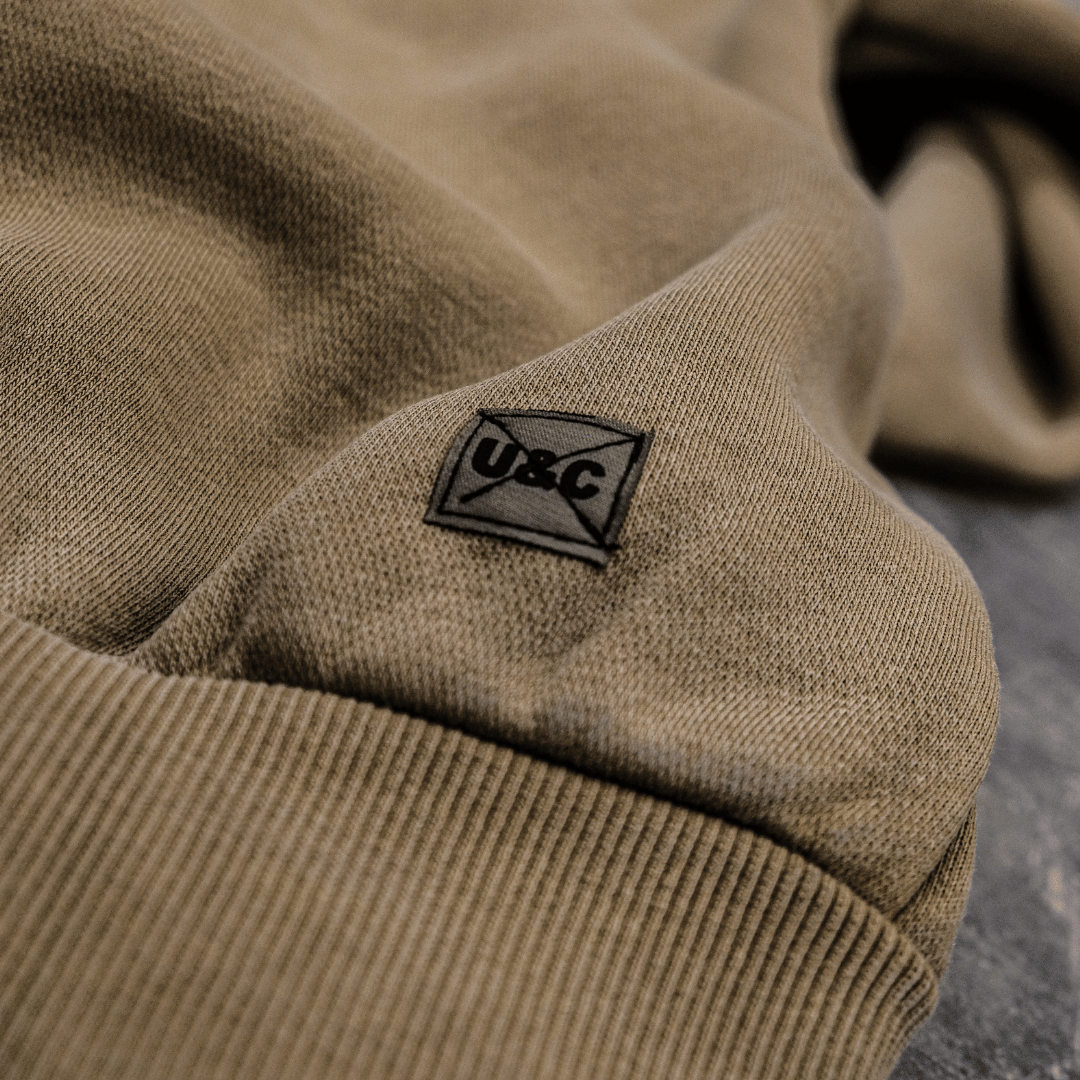 Uggly & Co x Chasin the Racin Heavyweight Fleece Hoodie – Mocha Brown