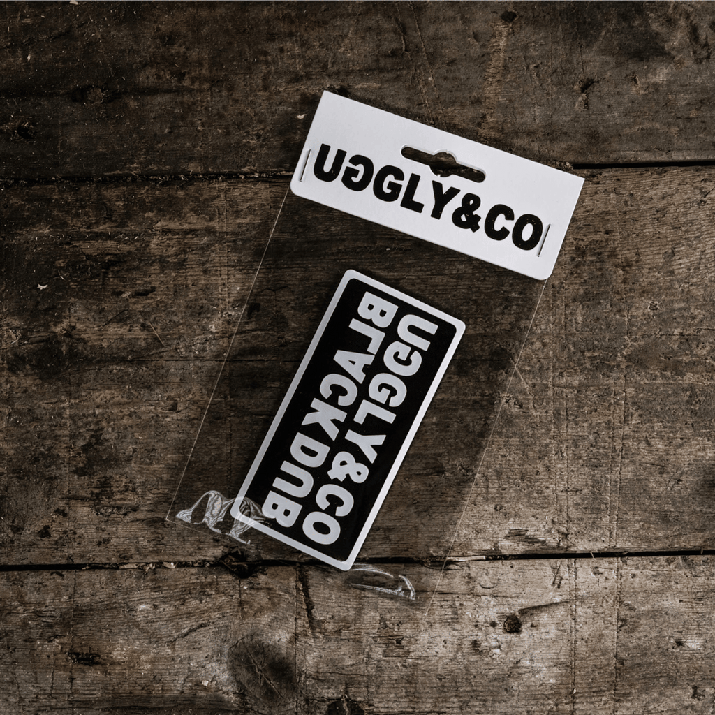 The Black Dub x Uggly & Co Patch – Factory Style Leather Gear Accessory