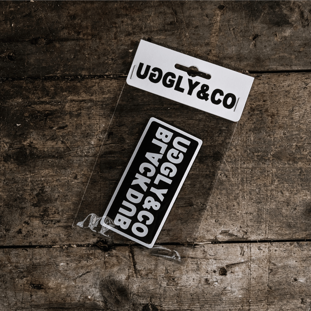 The Black Dub x Uggly & Co Patch – Factory Style Leather Gear Accessory