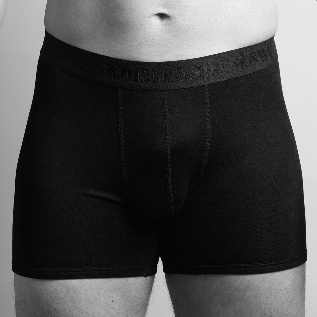 Swole Panda Bamboo Boxers – Breathable Anti-Chafing Men's Underwear