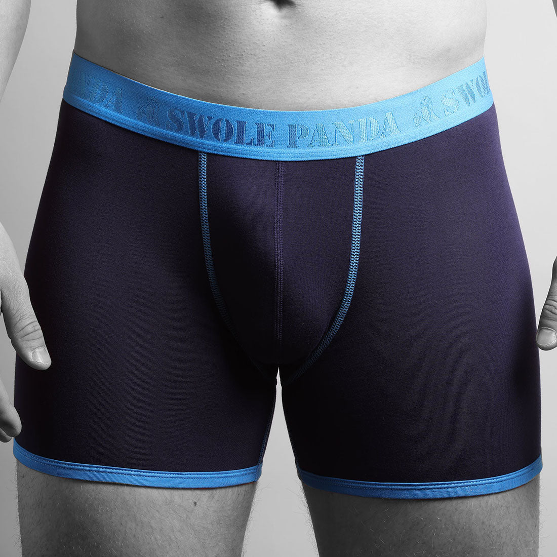 Swole Panda Bamboo Boxers – Breathable Anti-Chafe Men's Underwear