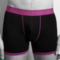 Swole Panda Bamboo Boxers – Navy Blue Breathable Men's Underwear