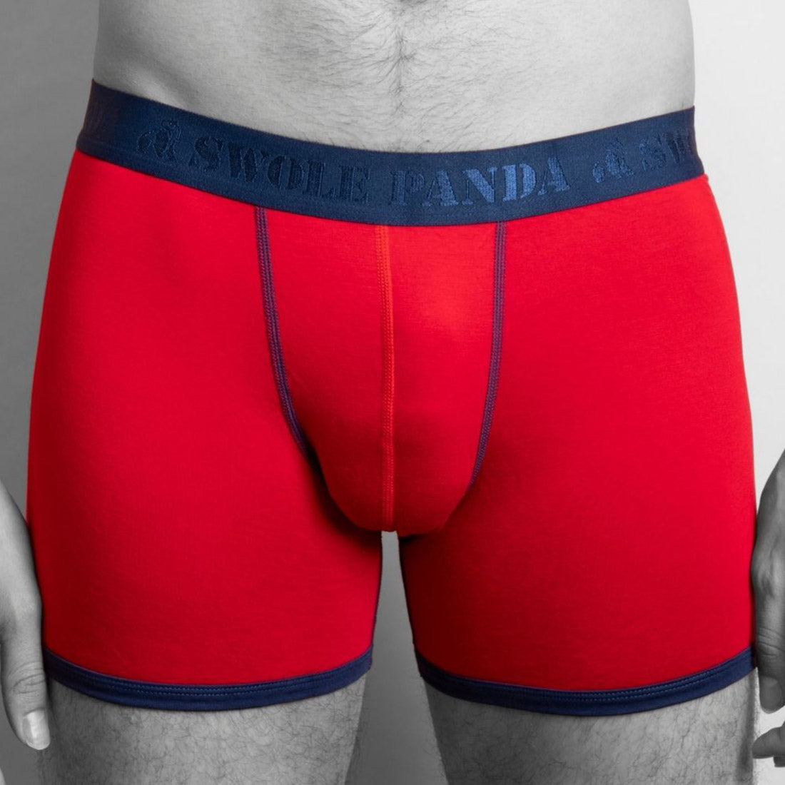 Swole Panda Bamboo Boxers – Breathable Anti-Chafing Men's Underwear