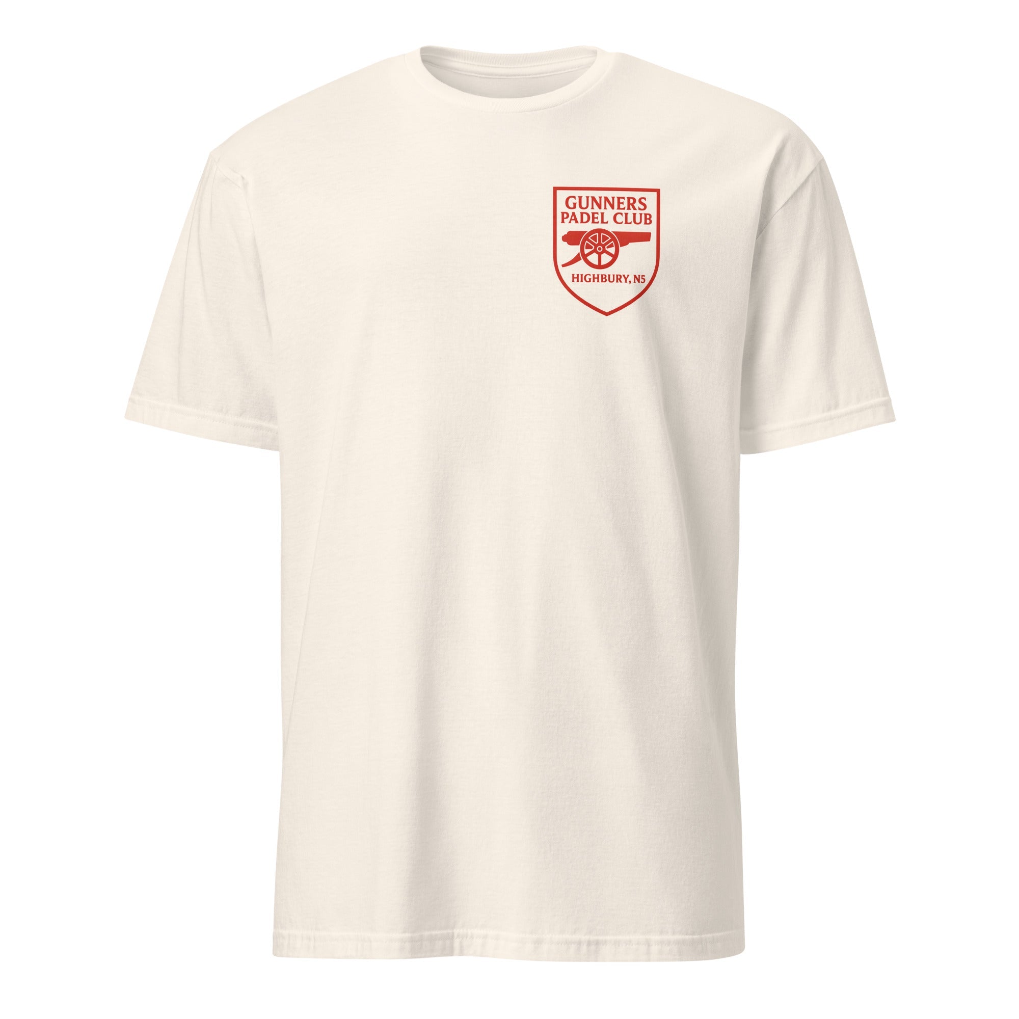Gunners Padel Club Performance T-Shirt – Football Inspired Padelwear