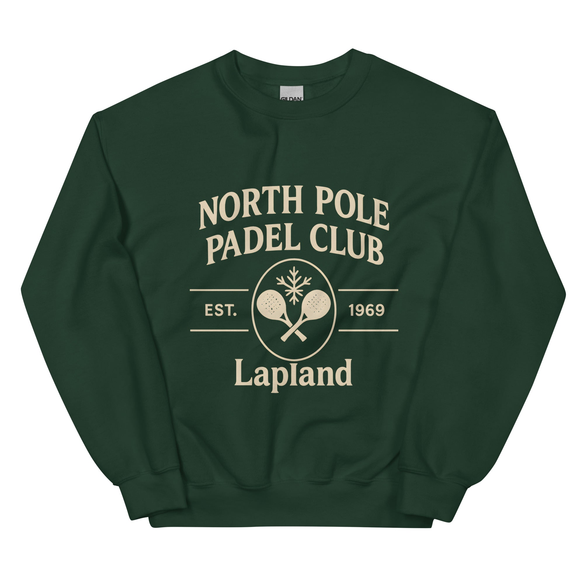 Christmas Padel Jumper Green - Unisex