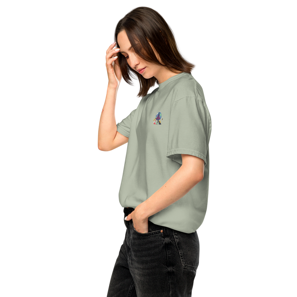 First Home Unisex garment-dyed heavyweight t-shirt