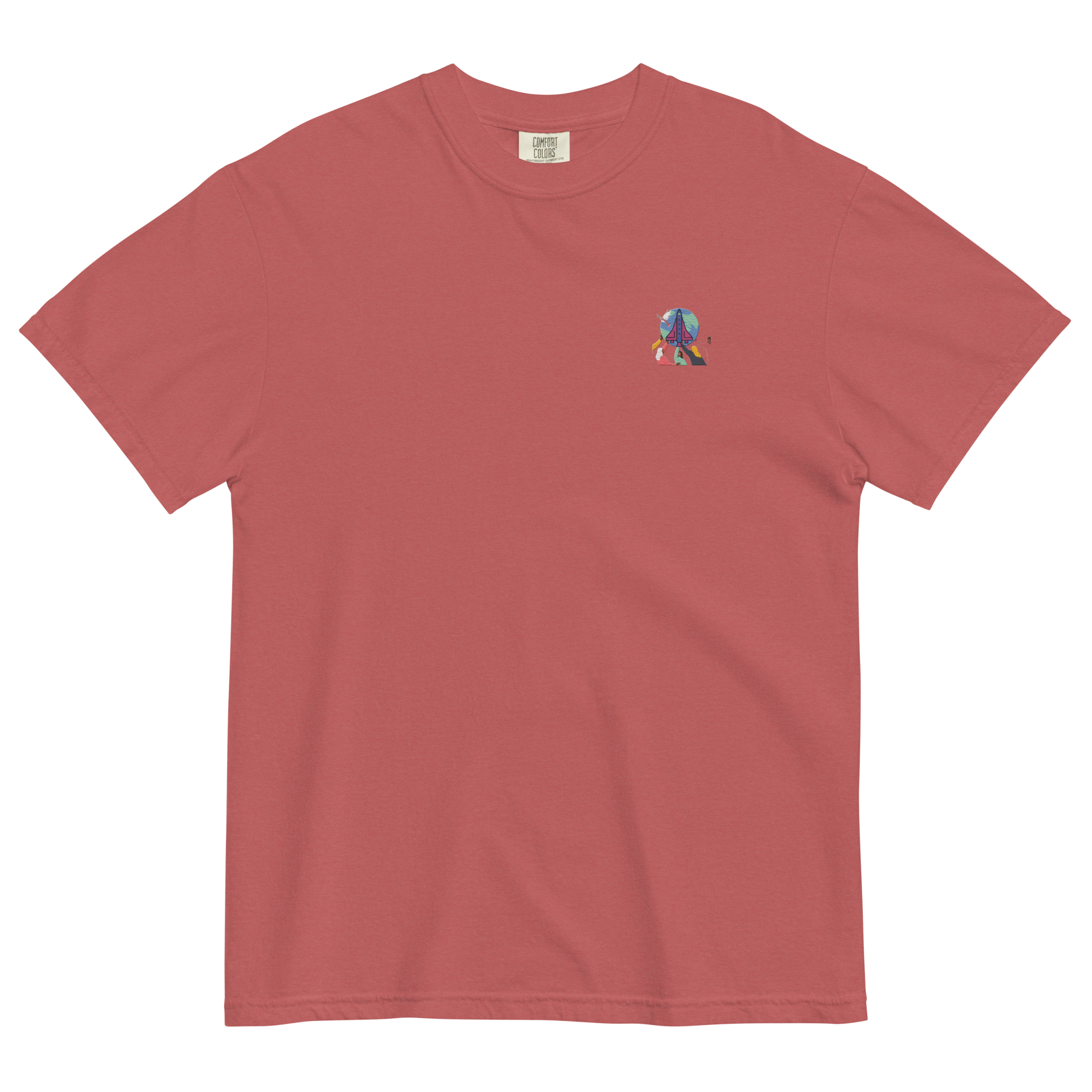 First Home Unisex garment-dyed heavyweight t-shirt