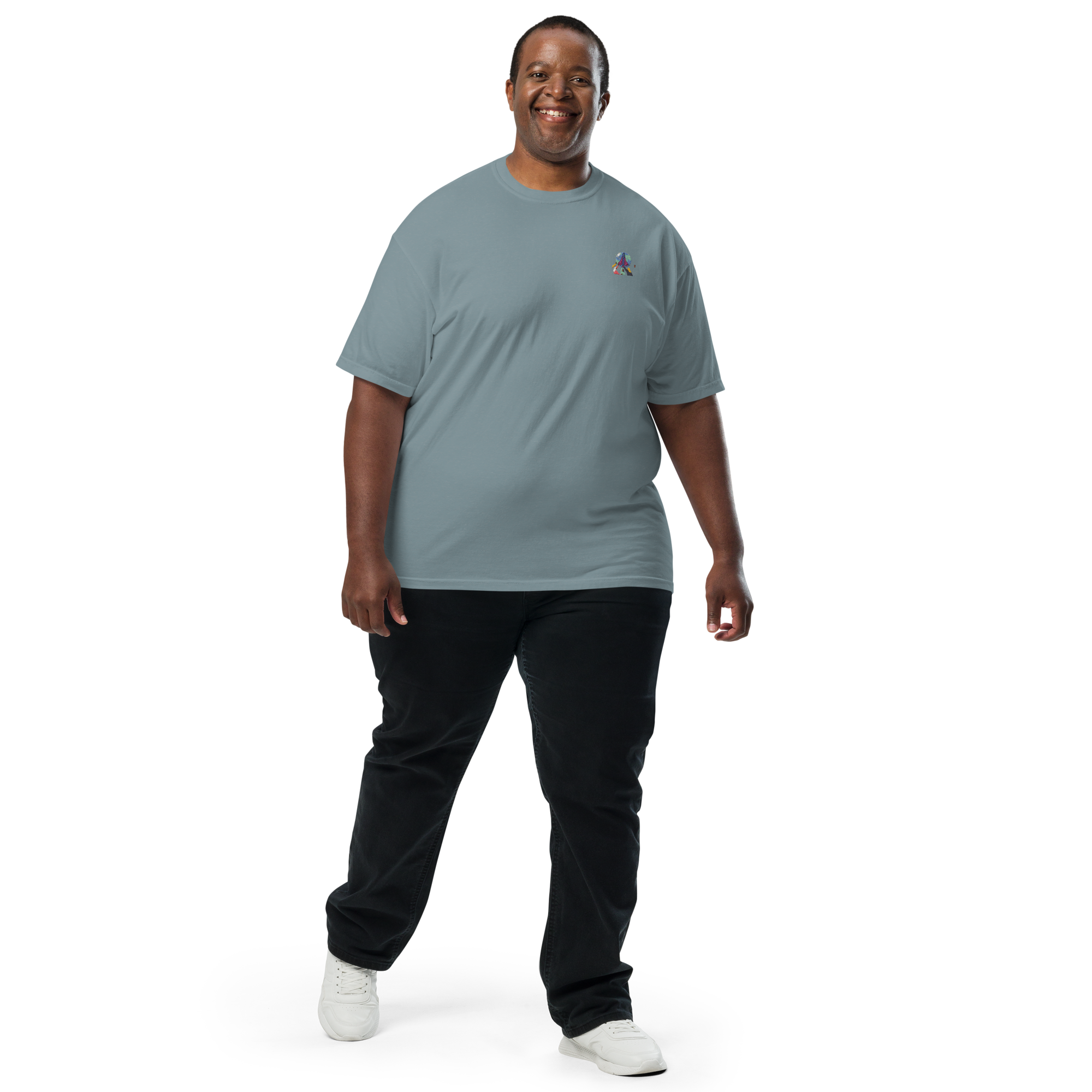 First Home Unisex garment-dyed heavyweight t-shirt