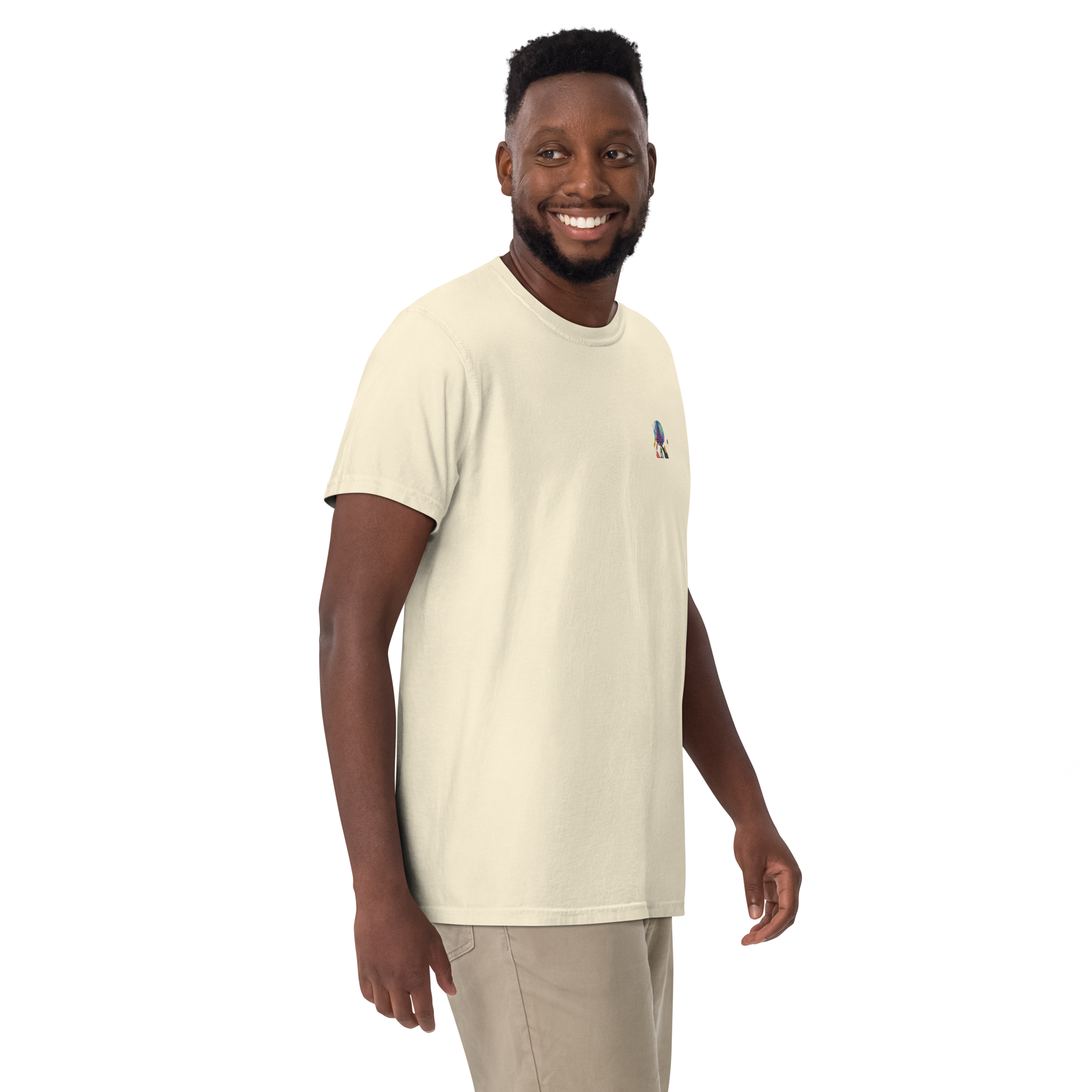 First Home Unisex garment-dyed heavyweight t-shirt