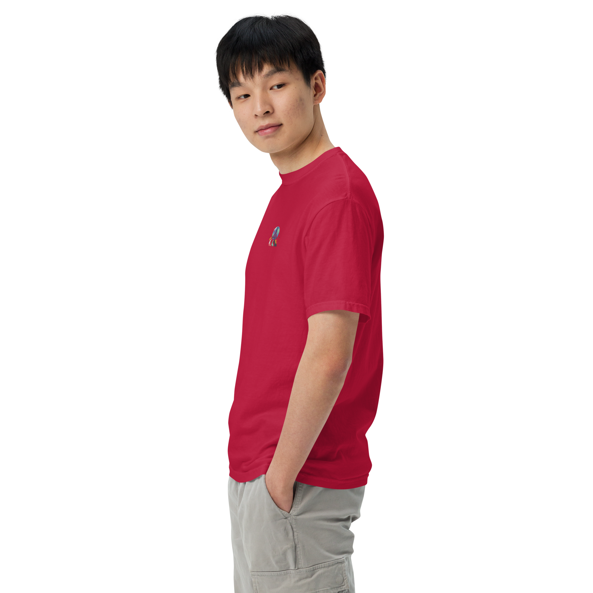 First Home Unisex garment-dyed heavyweight t-shirt