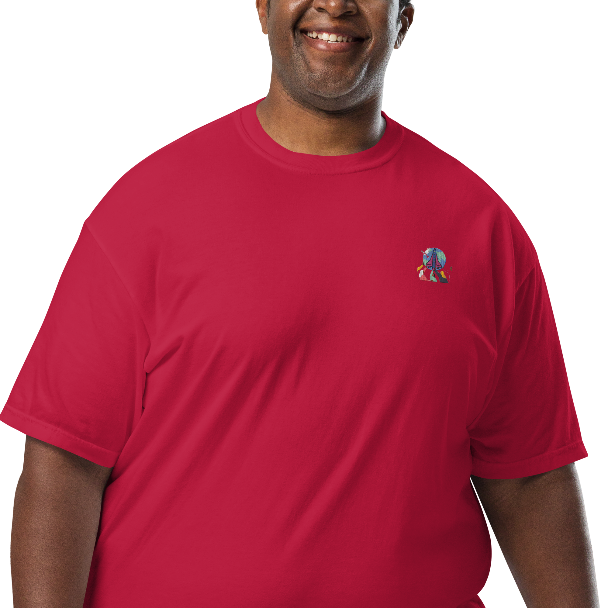 First Home Unisex garment-dyed heavyweight t-shirt