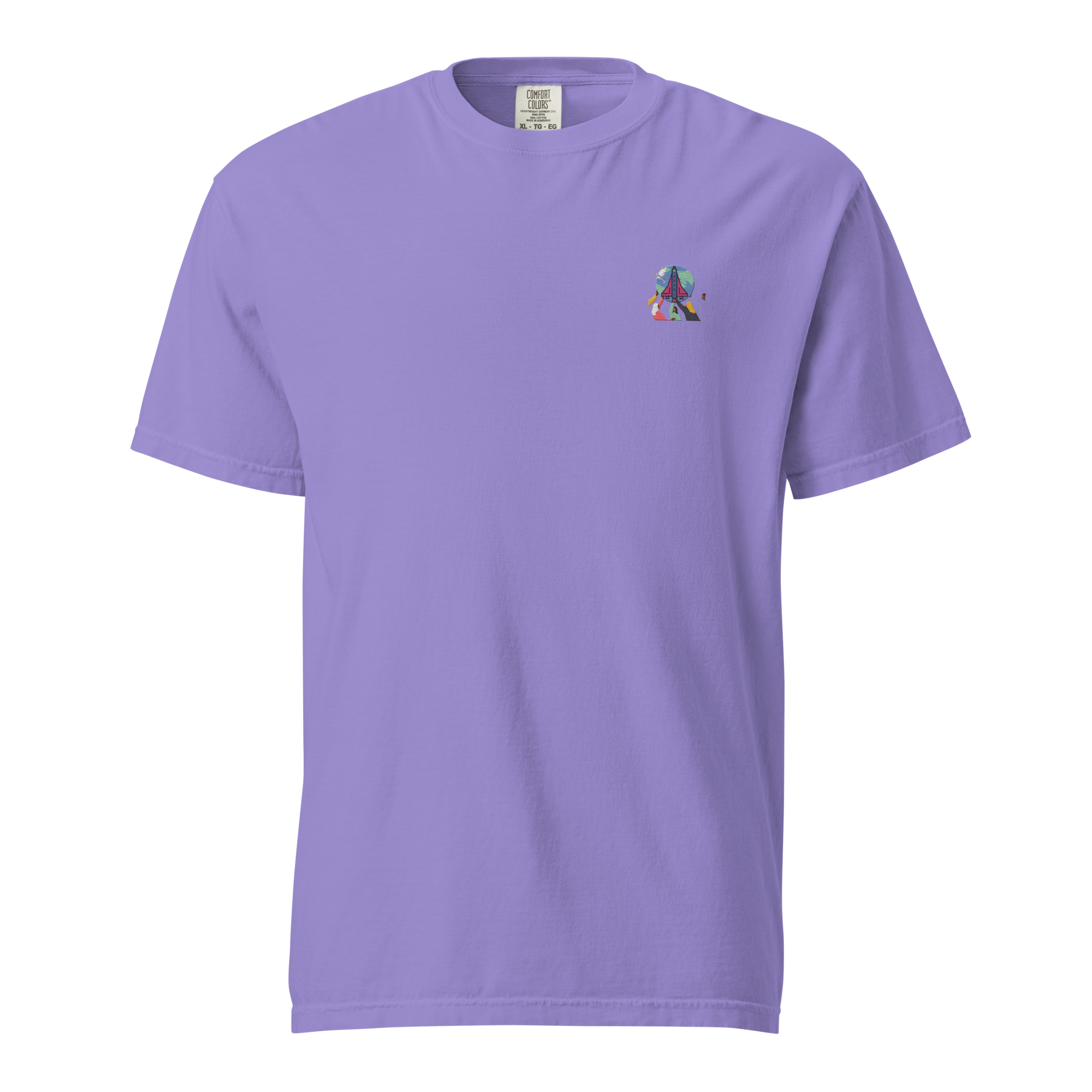 First Home Unisex garment-dyed heavyweight t-shirt