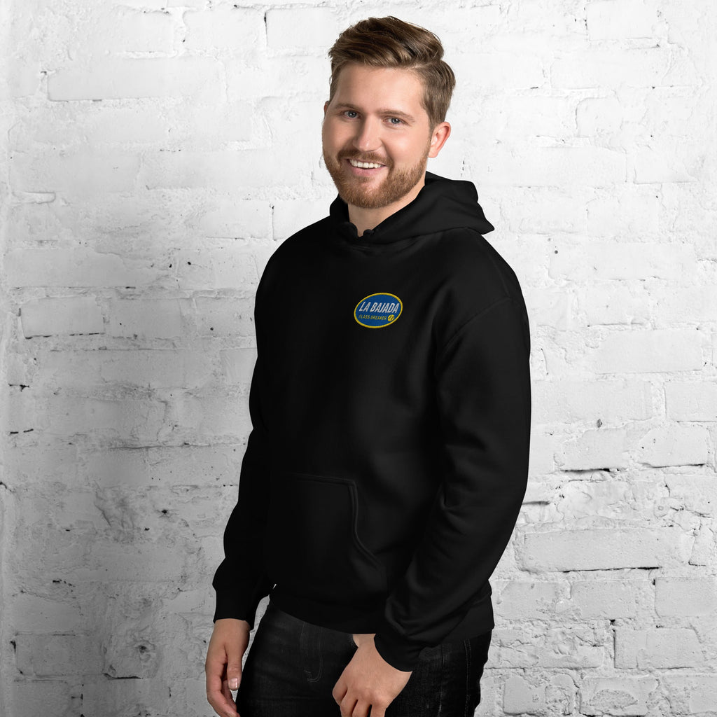 La Bajada Padel Hoodie Black - Unisex