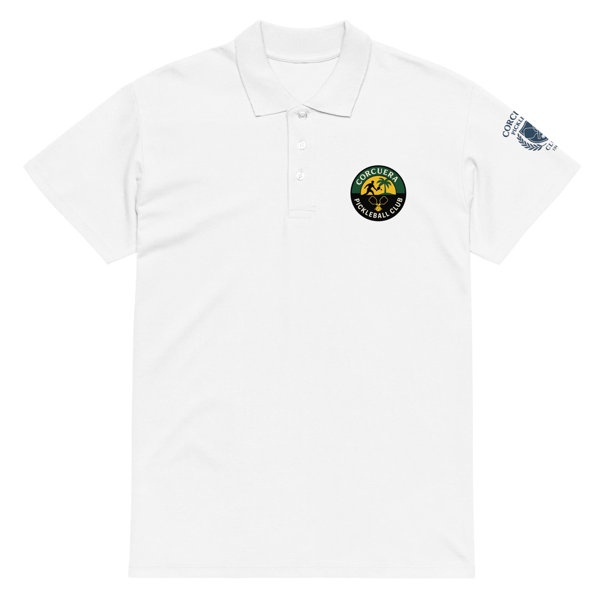 Pickleball - Jamaica Open - Unisex pique polo shirt by Corcura