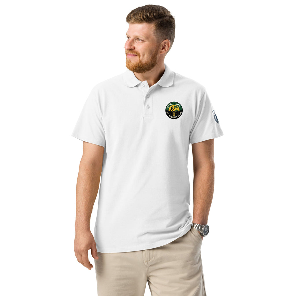 Pickleball - Jamaica Open - Unisex pique polo shirt by Corcura