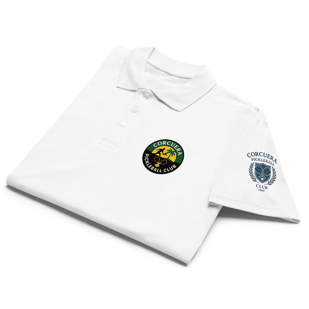 Pickleball - Jamaica Open - Unisex pique polo shirt by Corcura