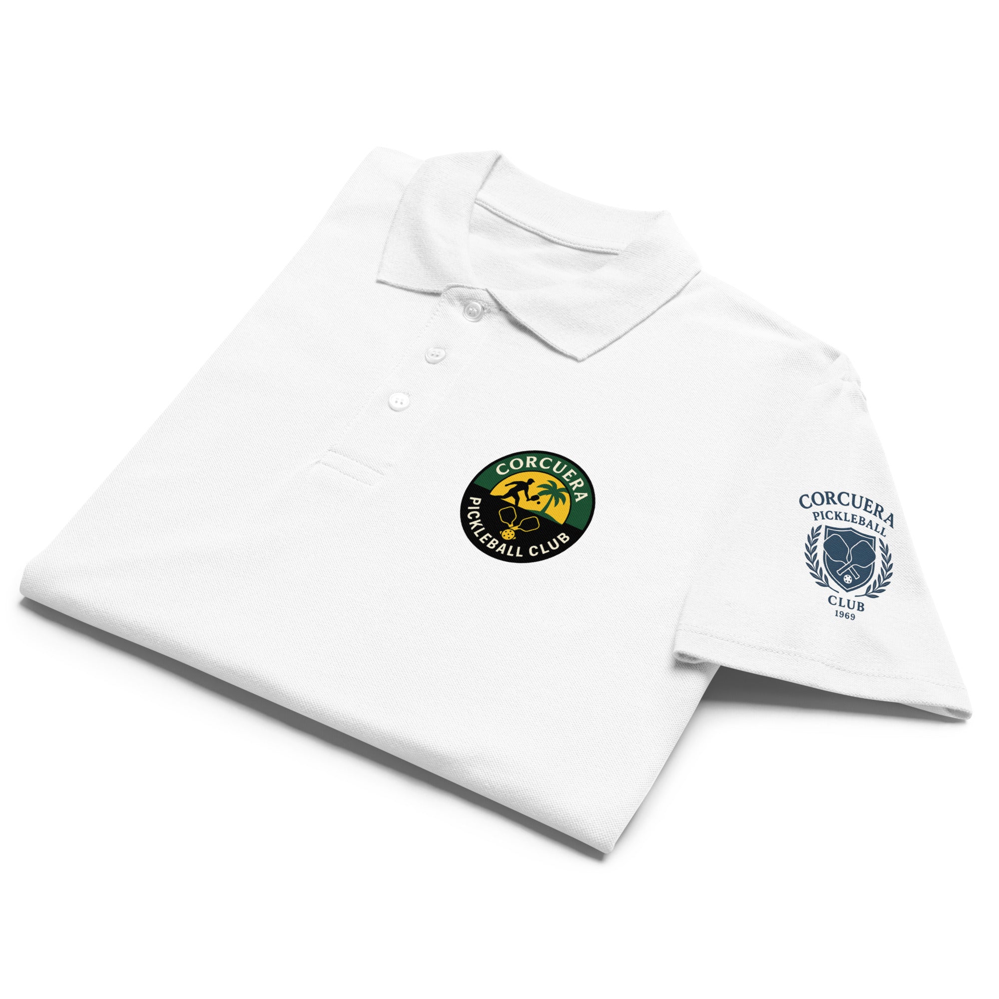 Pickleball - Jamaica Open - Unisex pique polo shirt by Corcura