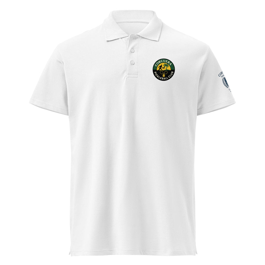 Pickleball - Jamaica Open - Unisex pique polo shirt by Corcura