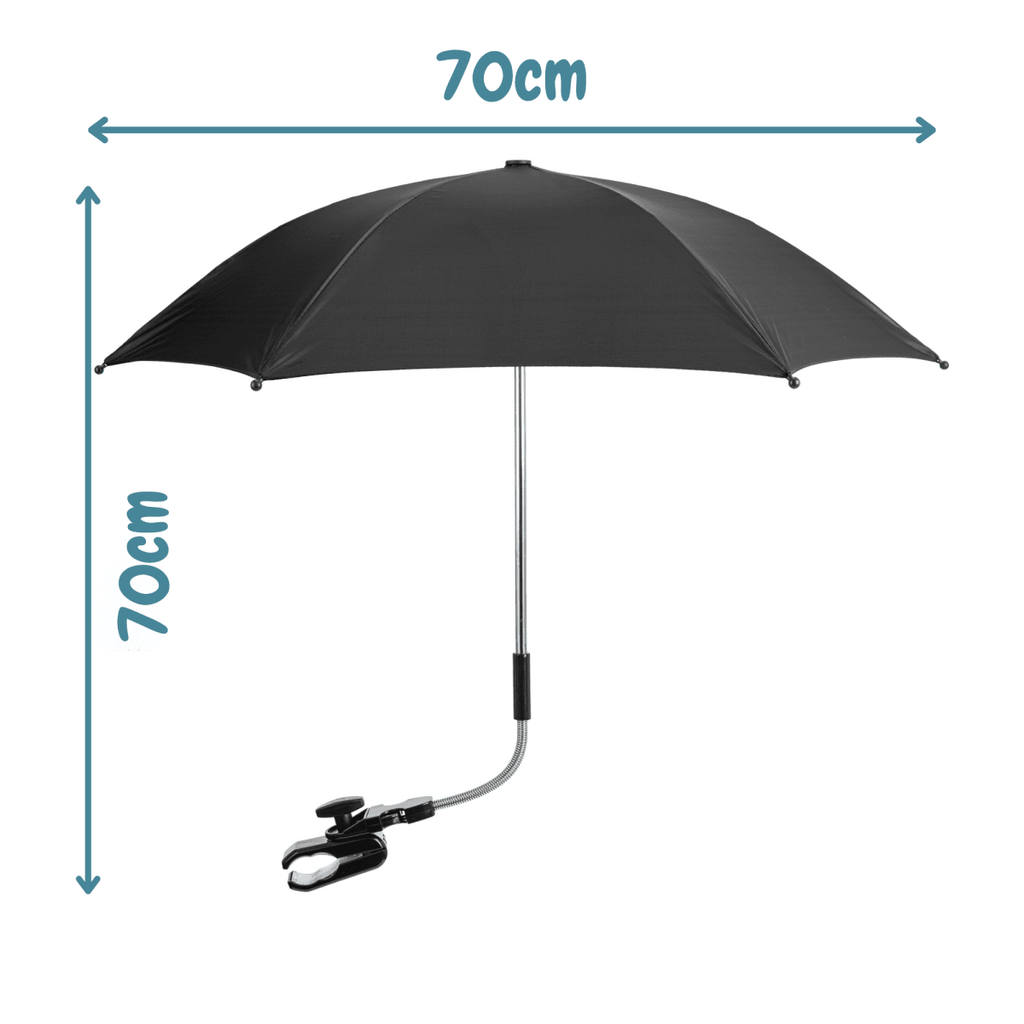 For Your Little One Universal Baby Parasol – SPF 50 Stroller Umbrella