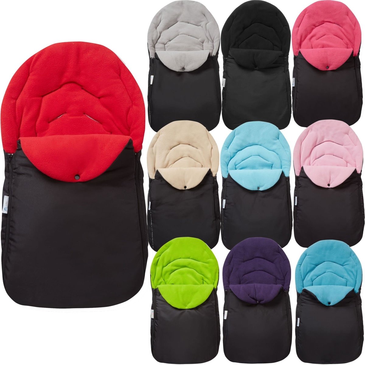 Universal Car Seat Footmuff | Fleece Lined Cosy Toes by For Your Little One