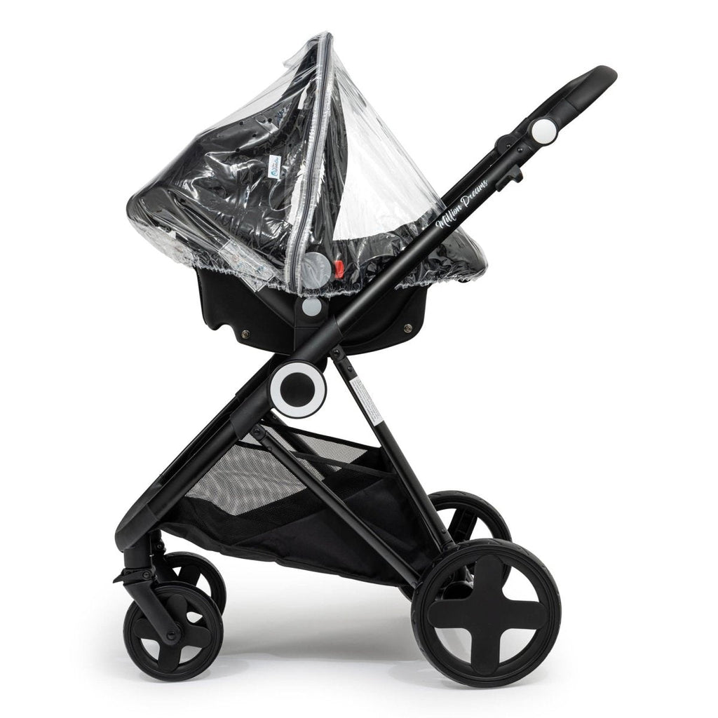 For Your Little One Universal Car Seat Raincover | Clear PVC Protection