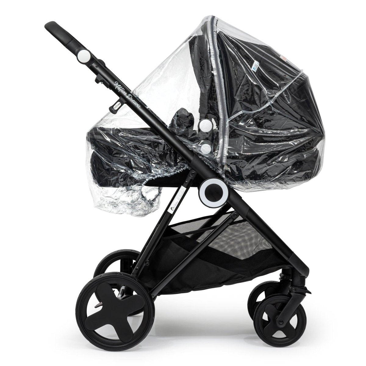 For Your Little One Universal Carrycot Raincover | Durable 250 Micron PVC