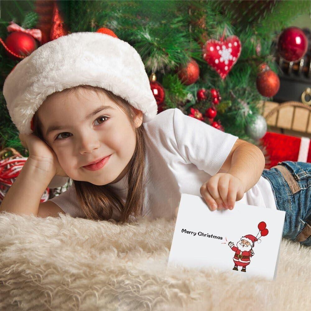 KUUQA 36-Pack Merry Christmas Greeting Cards with Envelopes & Stickers