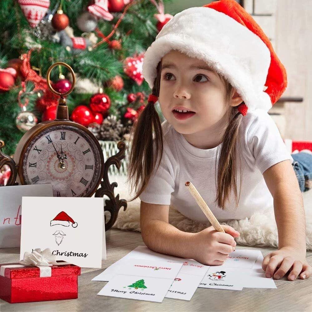 KUUQA 36-Pack Merry Christmas Greeting Cards with Envelopes & Stickers
