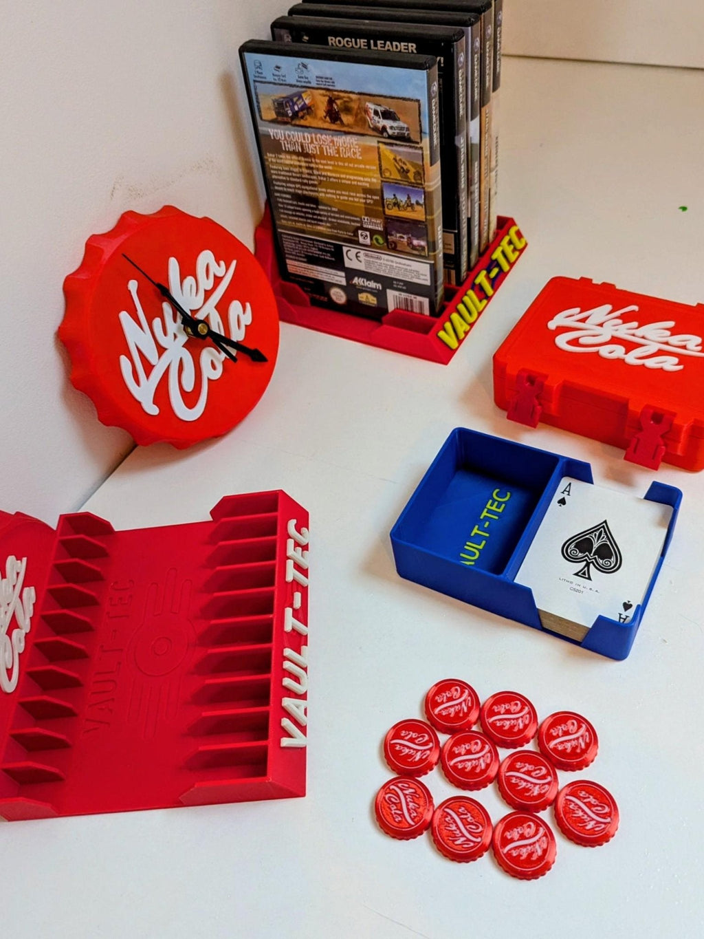 Chaddyverse Vault-Tec Travel Box – Fallout TCG and Poker Card Case