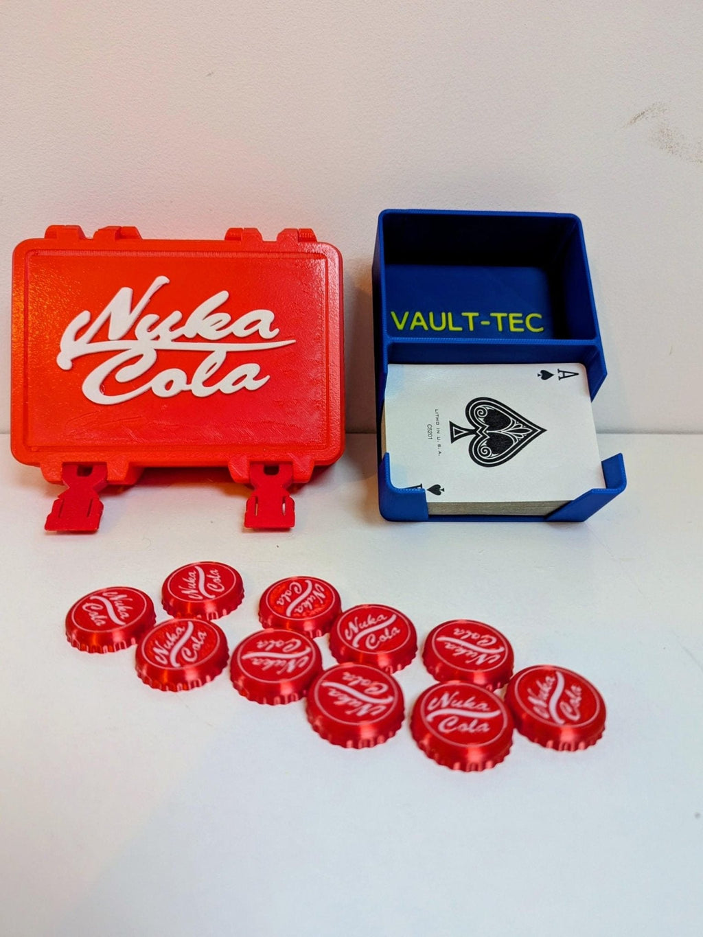 Chaddyverse Vault-Tec Travel Box – Fallout TCG and Poker Card Case