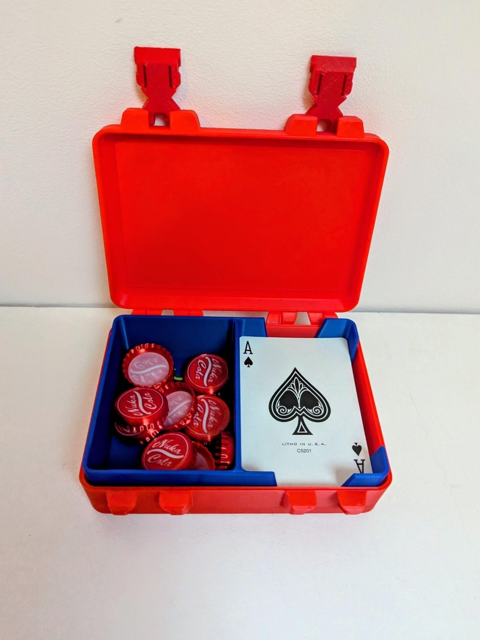 Chaddyverse Vault-Tec Travel Box – Fallout TCG and Poker Card Case