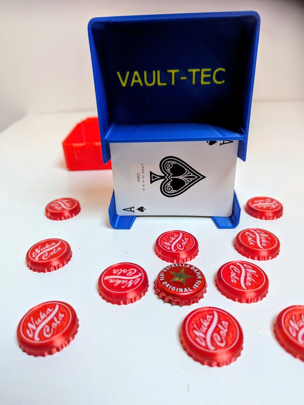 Chaddyverse Vault-Tec Travel Box – Fallout TCG and Poker Card Case