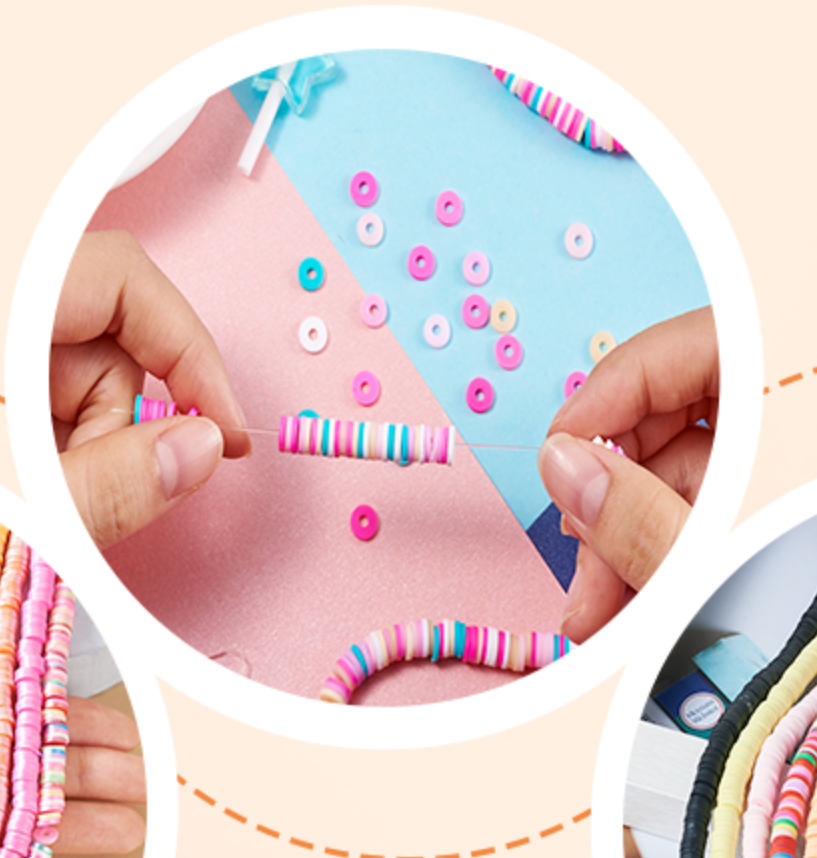 Massive Discounts 6mm Heishi Polymer Clay Beads – 4000pc African Disc