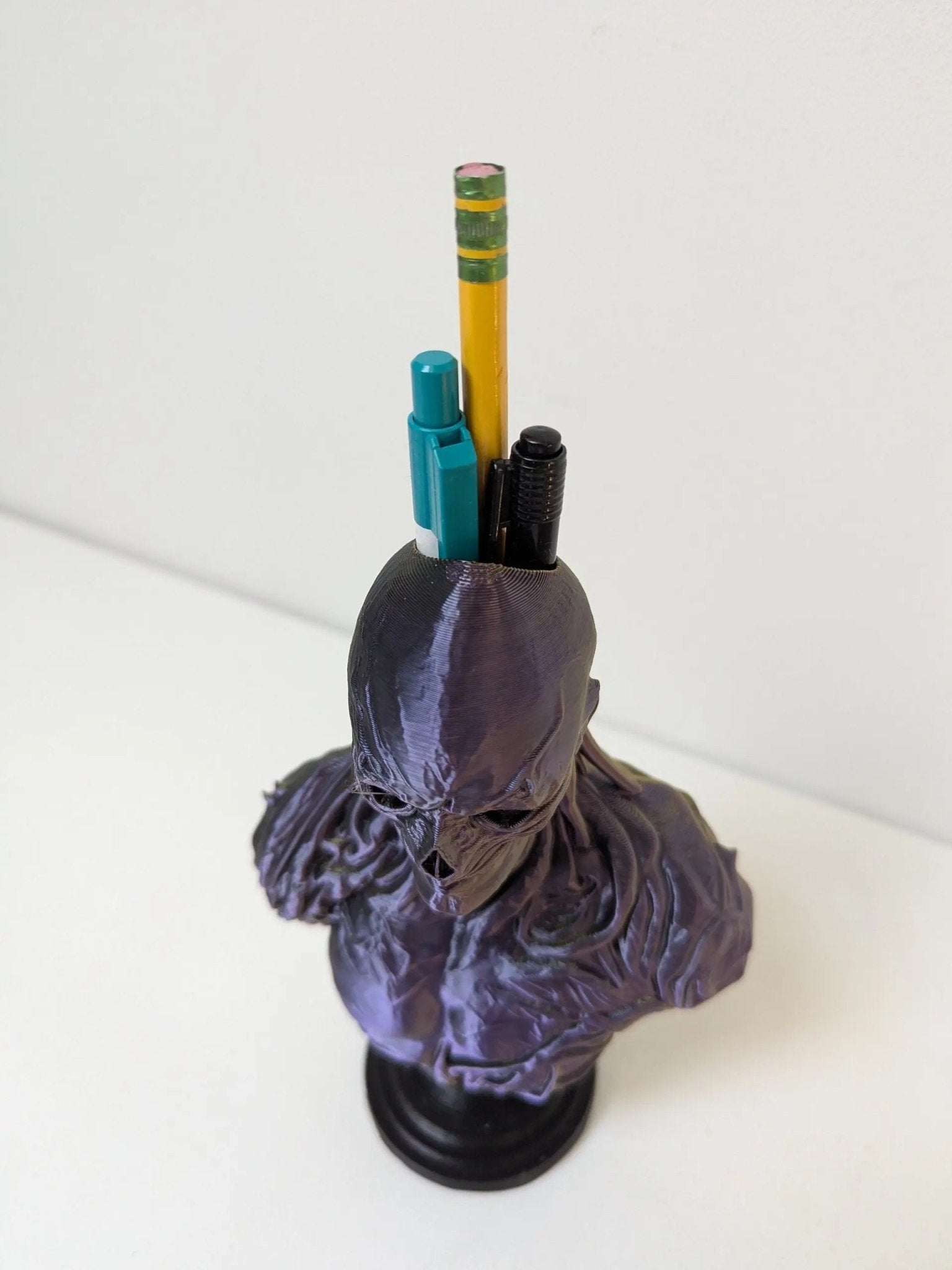 Vecna Bust Pen Pot & Brush Holder | Chaddyverse Horror Desk Ornament
