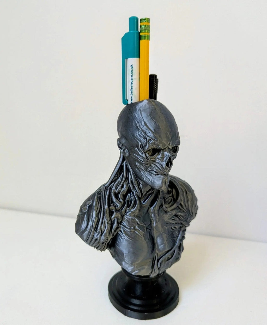 Vecna Bust Pen Pot & Brush Holder | Chaddyverse Horror Desk Ornament