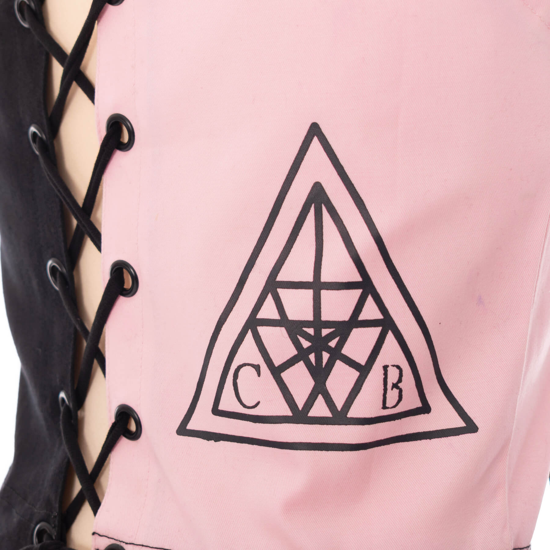 Chemical Black Veil and Void Pink Harness Crop Top – Cyber Goth Punk