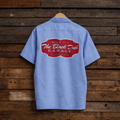 Uggly and Co Blue Garage Shirt – Vintage Style Cotton Workwear Shirt