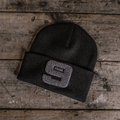 Uggly and Co Mile 9 Beanie – Vintage Black Heavyweight Knit Winter Hat
