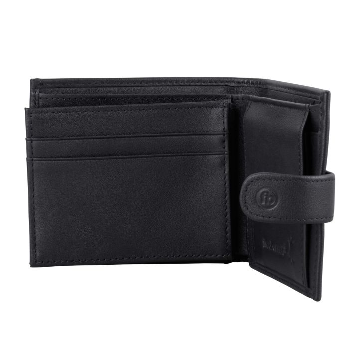 Gecko Jewellery Retail Personalised Leather Wallet with Coin Purse