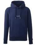 simple. hoodie. waffle. oxford-navy.
