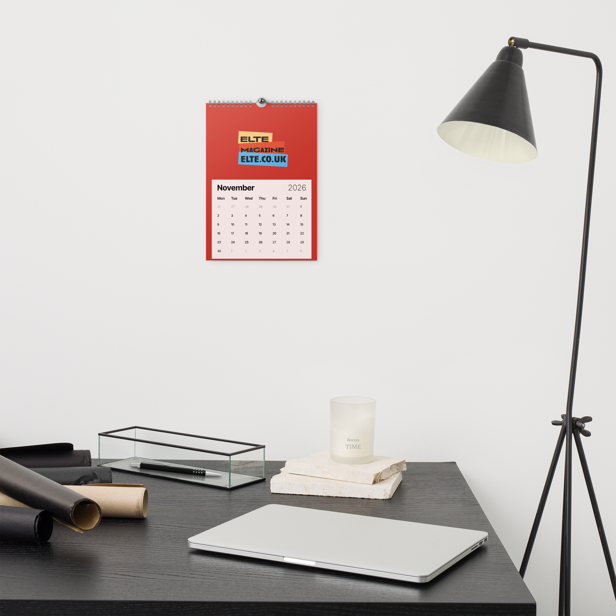 Global Founders Wall calendar (2026)