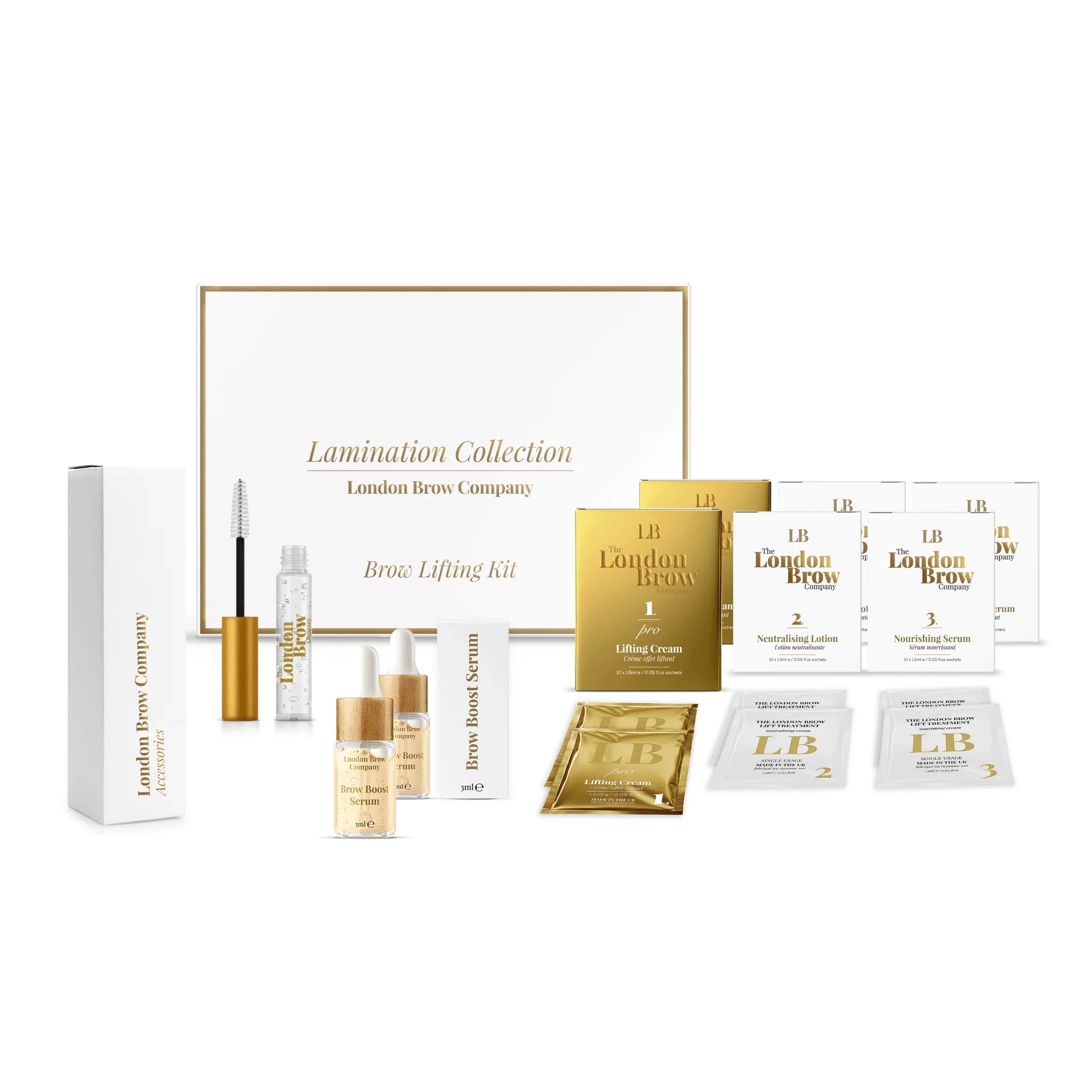 London Brow Company Waterproof Brow Lamination XL Starter Kit