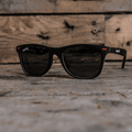Uggly & Co Wayfarer Sunglasses – UV400 Protection with Wooden Box