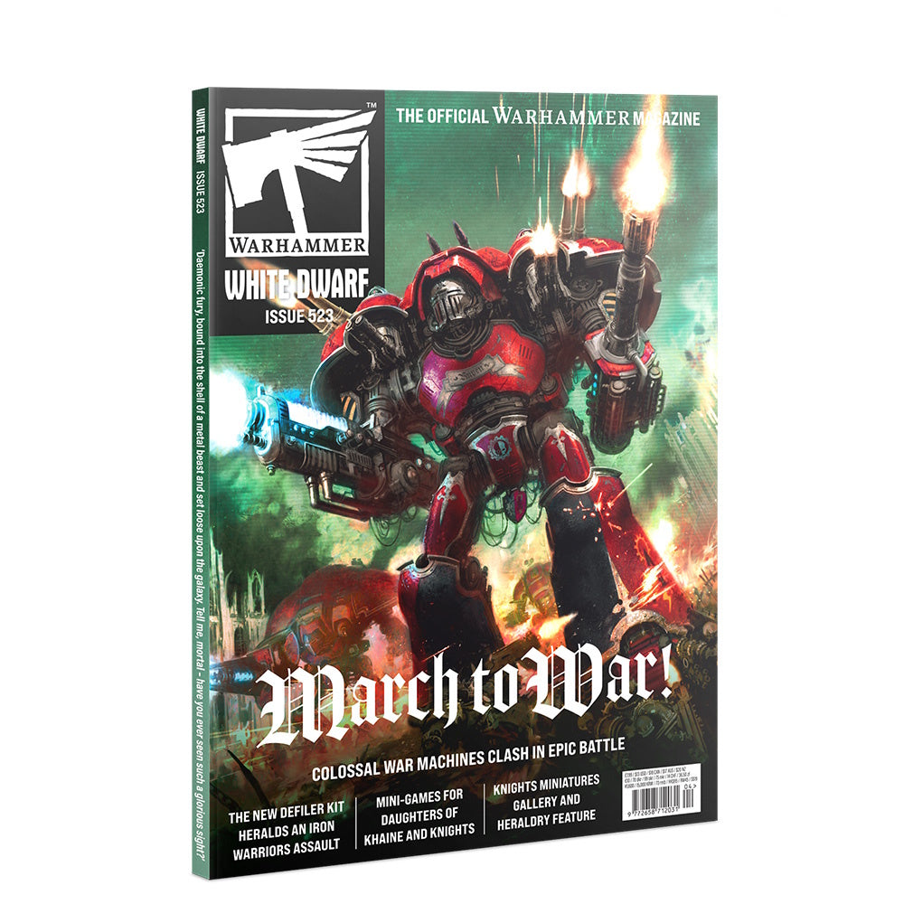 White Dwarf Warhammer Magazine – Official Tabletop Gaming Hobby Guide