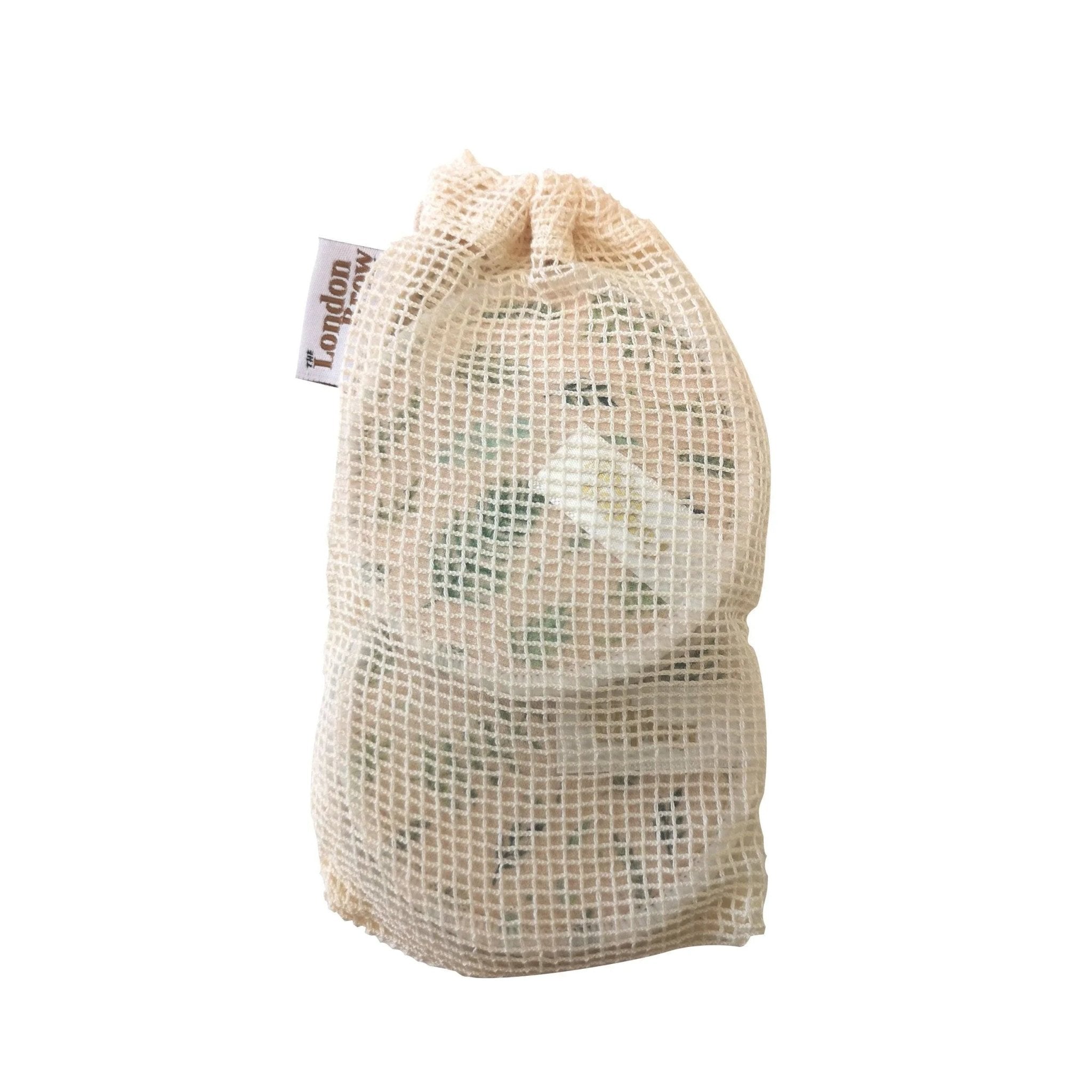 London Brow Reusable Bamboo Makeup Pads with Bamboo Storage Jar