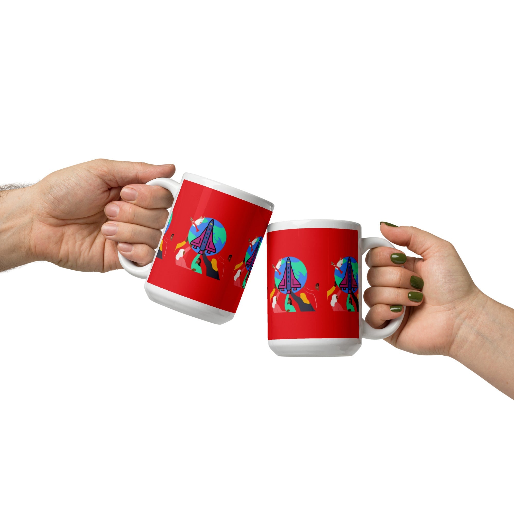 First Home glossy mug