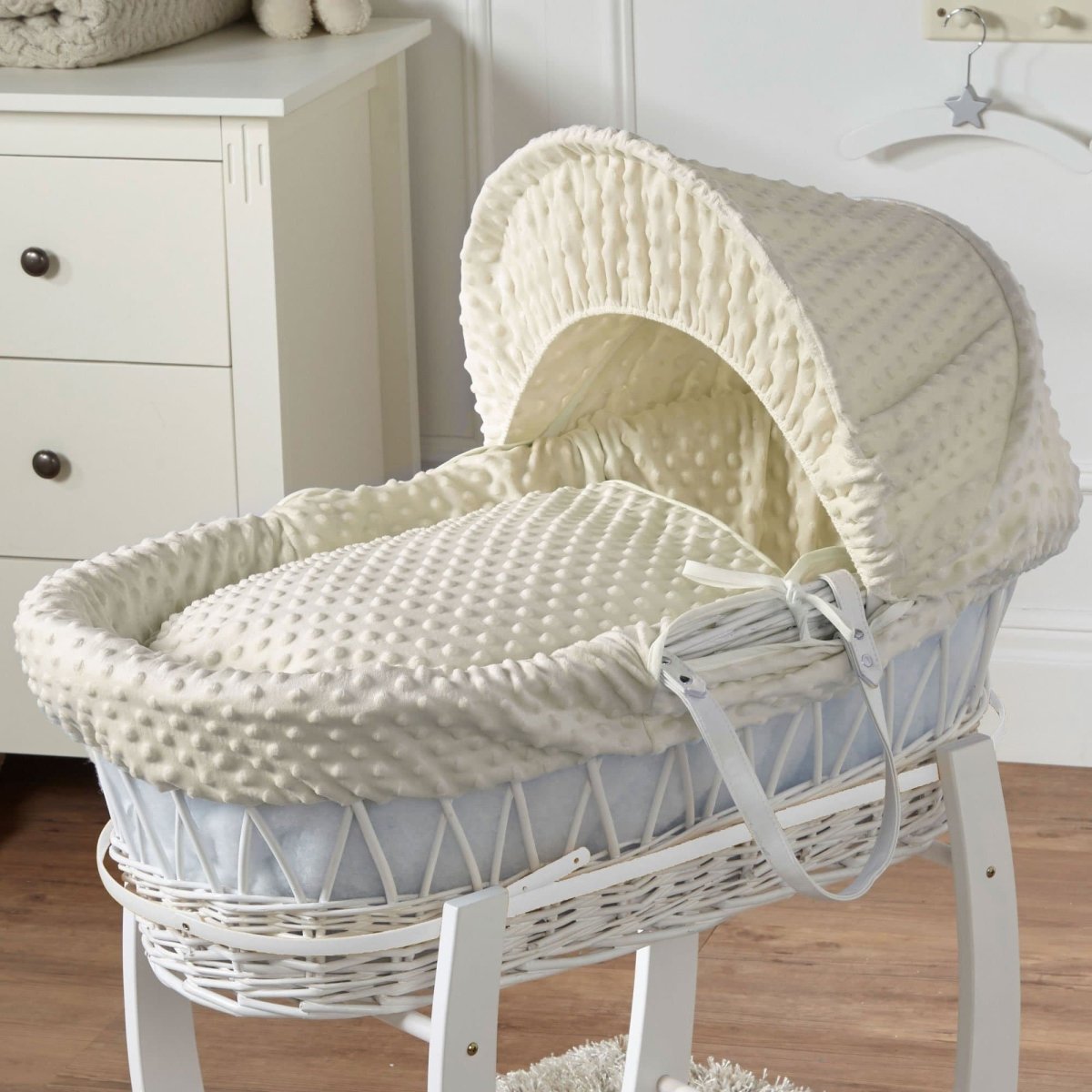 Wicker Moses Basket – For Your Little One Handwoven Newborn Bassinet