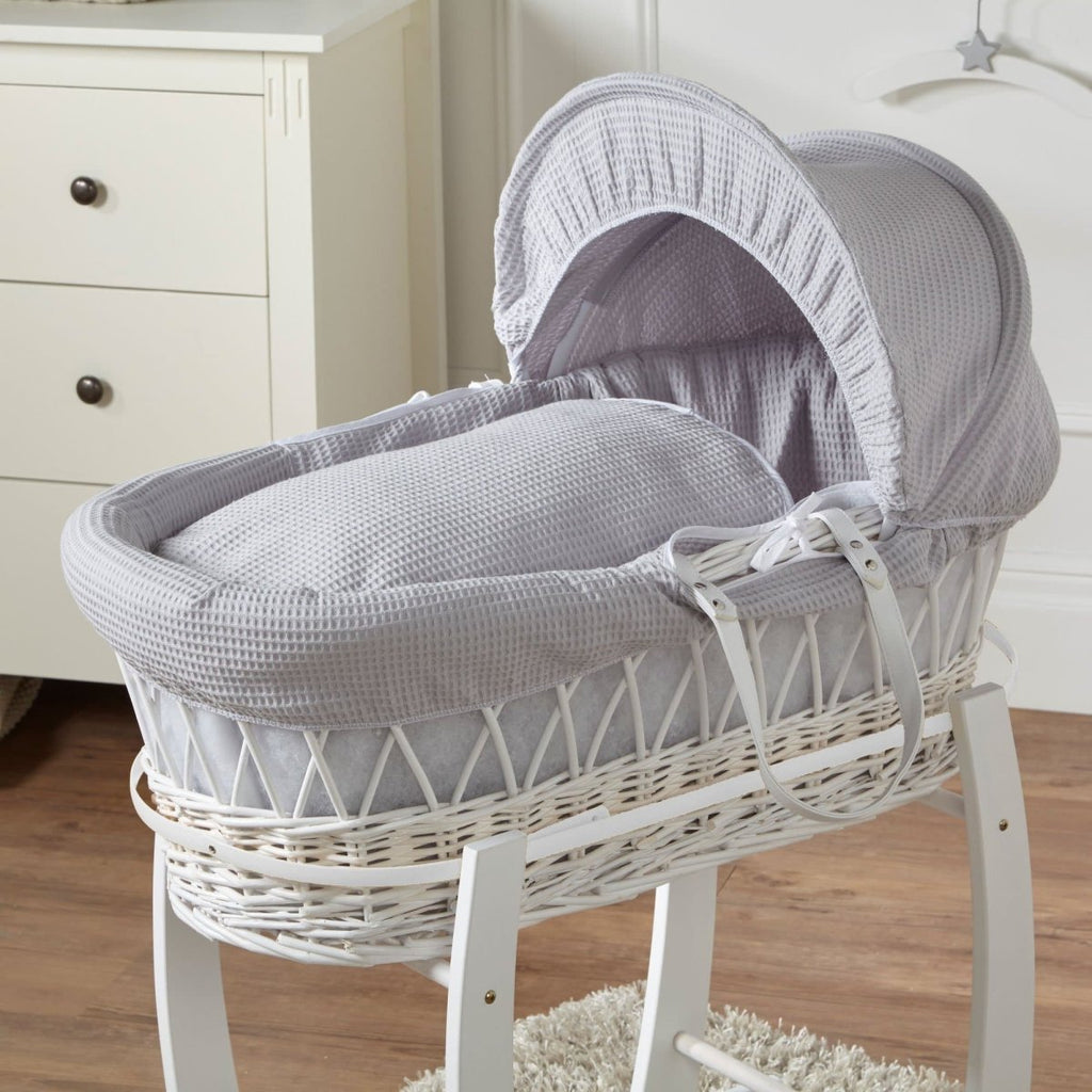 Wicker Moses Basket – For Your Little One Handwoven Newborn Bassinet