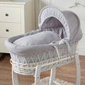 Wicker Moses Basket – For Your Little One Handwoven Newborn Bassinet