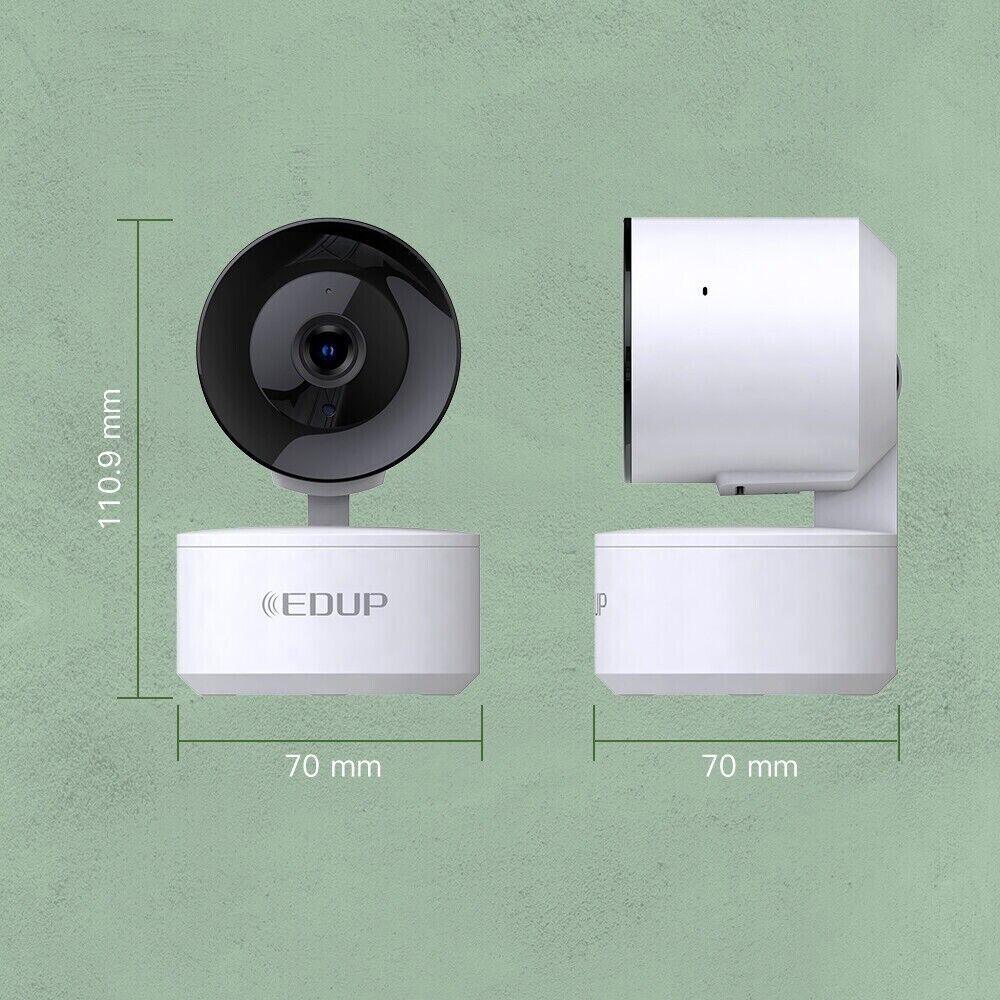 EDUP 1080P Indoor WiFi Security Camera | Pan Tilt & Night Vision